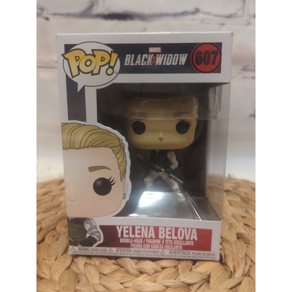 Funko Pop Marvel's Black Widow #607 Yelena‎ Belova Vinyl Figure Brand New